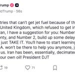 Тръмп се ядоса на НАТО и заплаши Европа да зареже войната в Иран и Ормузкия проток!