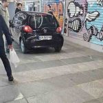 Куриоз в София: Кола „паркира“ в подлеза на Орлов мост