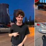 GenZ инфлуенсър си размаза колата, излезе да попее, докато другият шофьор бере душа (видео)