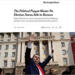 The New York Times освети Пеевски: Той е символ на пленената българска държава