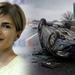 Екатерина Дафовска оцеля по чудо след катастрофа, колата й се е търкаляла по магистрала „Тракия“