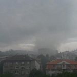 Пожар в Сърбия задими София